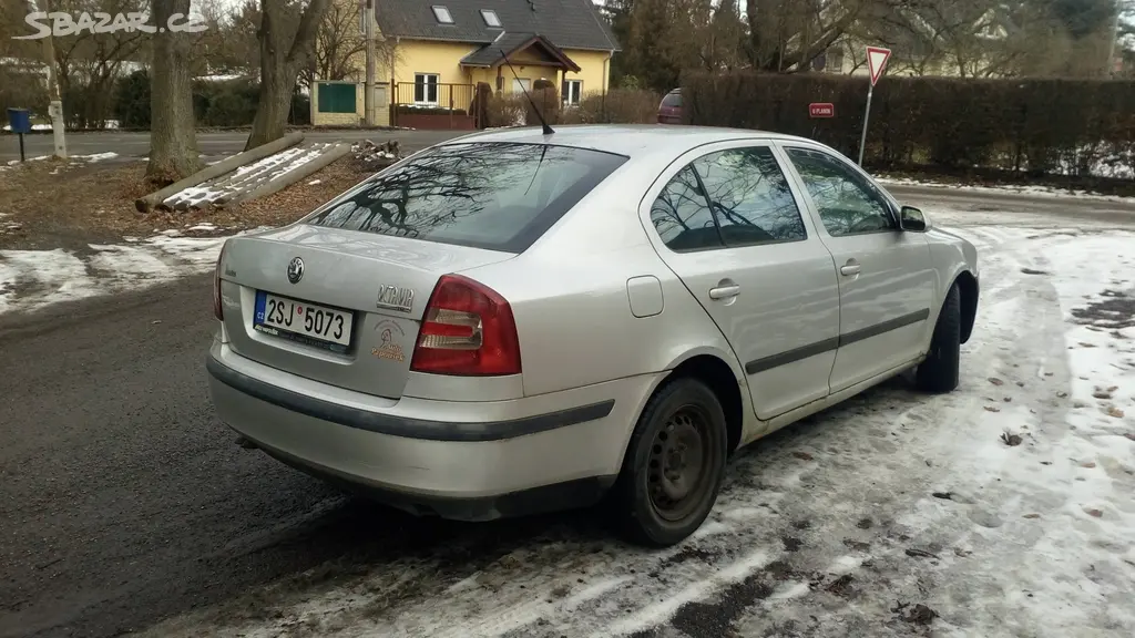Škoda Octavia II 2.0 TDI elegace CZ první maj.-TOP